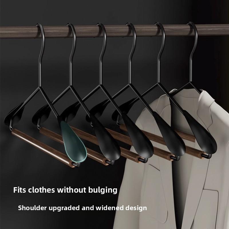 High-end Wide-shoulder Light Luxury Premium Wardrobe Closet Cloakroom Special Coat Racks