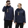 Unisex Outdoor Fleece-Lined Windproof & Rainproof Jacket