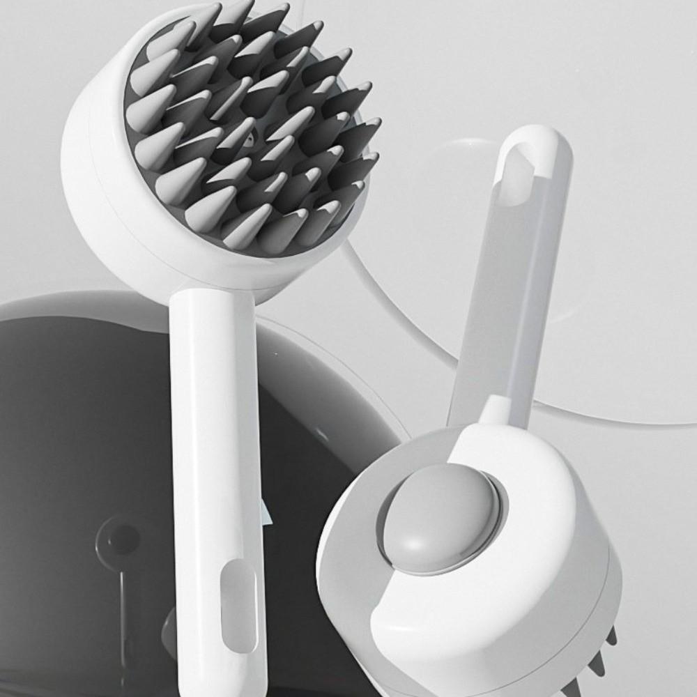 Multi-functional Pet Hair Brush Remover Silicone Soft Teeth Pet Massage Comb  Cat Grooming