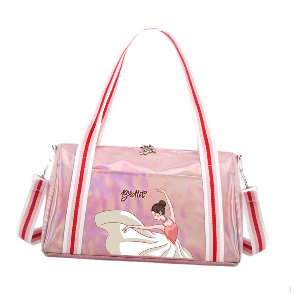 Duffle Bag Women Dance Multifunction Personal Item Gym Cheerleader for Overnight Workout