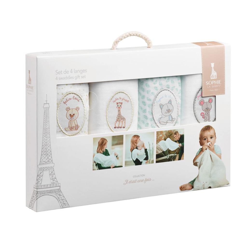 Sophie the Giraffe Newborn Swaddle Swaddle Towel Japanese Vulli Baby Blanket Gauze Cute Baby Blanket for Infants 0 Years 0 Months and 1 Year Popular