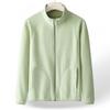 Warm Fleece Inner Layer Jacket Women Men Outdoor Hiking Running Cycling Fall Winter Wear