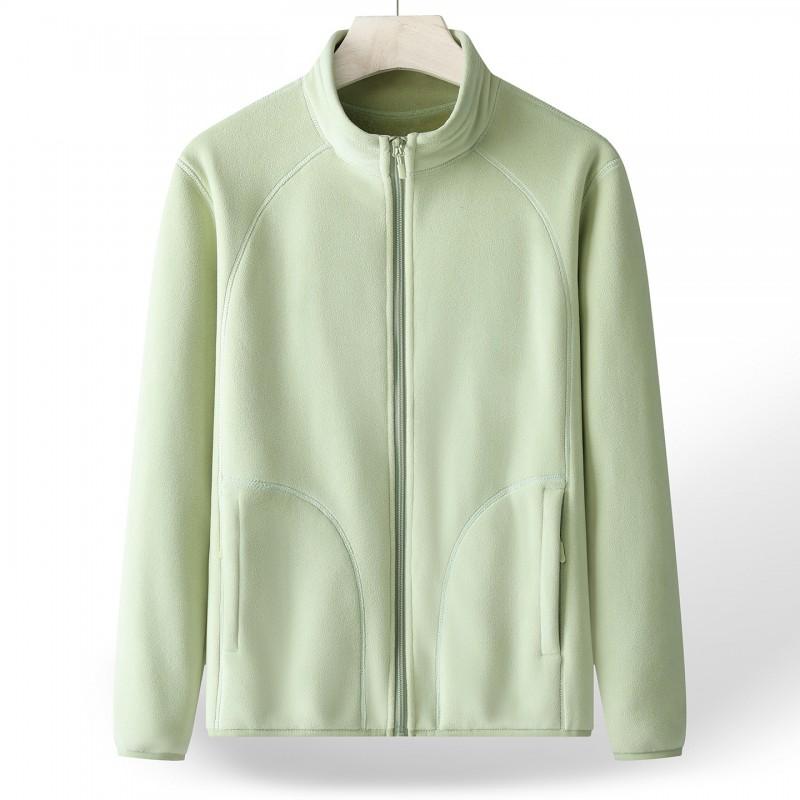 Warm Fleece Inner Layer Jacket Women Men Outdoor Hiking Running Cycling Fall Winter Wear