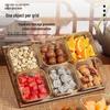 Retro Chinese Style Glass Dried Fruit & Nut Tray