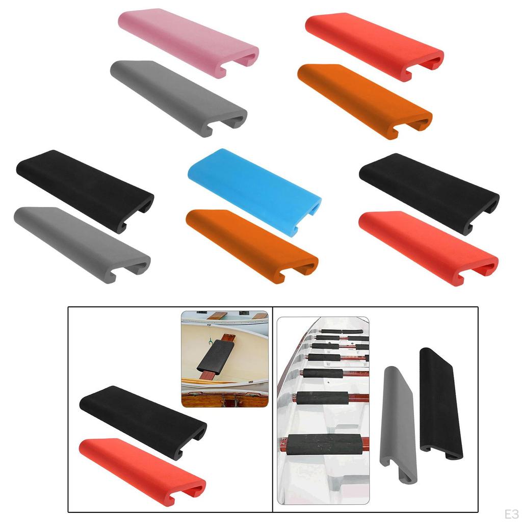 2 Pieces Dragon Boat Cushions Seats Versatile for Outdoor Fishing Water Sports