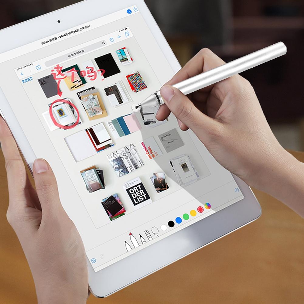 S9 High Precision Tablet Disc Pen Handwriting Drawing Stylus for Touch Screen DevicesSnow Curtain