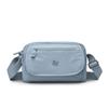 Kompaktní crossbody taška s více kapsami na zip pro muže a ženy