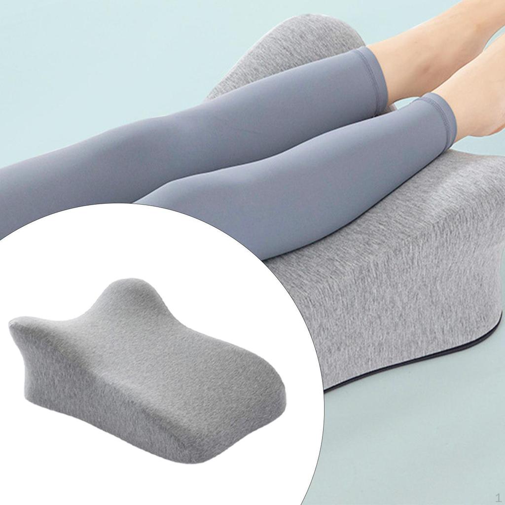 Face Down Pillow Ergonomic Wedge for Relaxing Office Living Room Grey