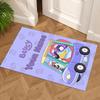 Bluey Personalized Name Floor Rug Office Rug Design for Balcony Study room Entryway Bedrooms Antislip Carpet Decorate Offices