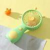 Snail-Shaped Handheld Fan with USB Charging Cute Portable Mini Fan with 2 Speeds Lightweight Quiet Summer Gadget for Travel Office Outdoor