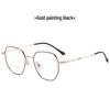 Unisex Ultra-light Titanium Polygonal Glasses Frame with Anti-blue Light for Students 2023 - Model 2417