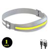 High Power LED COB Rechargeable Headlamp 4 Lighting Modes Red And White Dual Light Portable Waterproof Torch For Fishing Camping