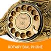 Vintage Telephone Classic Corded Bronze Old School for Bar Decor