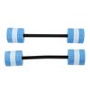 Float Barbells 2PCS Household Blue Thickening Swimming Water Weights Dumbbells for Adult
