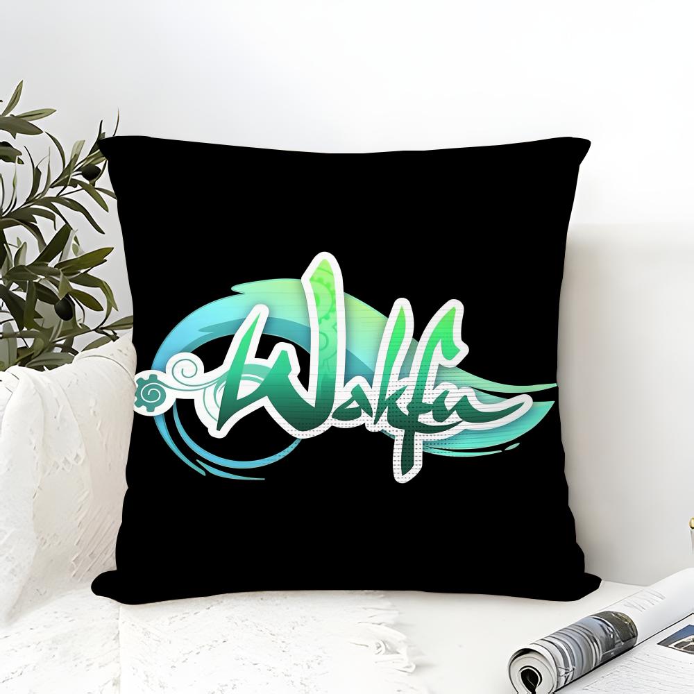 Internet Mmorpg Game W-Wakfu 1 Pillow Case Linen Pillow Case Sofa Home Decor Cushion Cover Cushion Cove