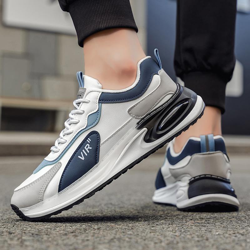 New 2026 Men's Running Shoes Low Cut Lace-Up Soft Bottom Breathable Sport Shoes Korean Style Trendy Casual Sneakers Trainer Men