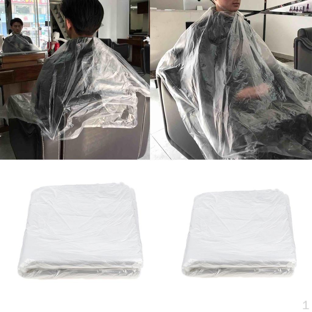 150pcs Disposable Neck Cape Salon Hairdressing Hair Trimming Shawl Barbershop Supplies Tool