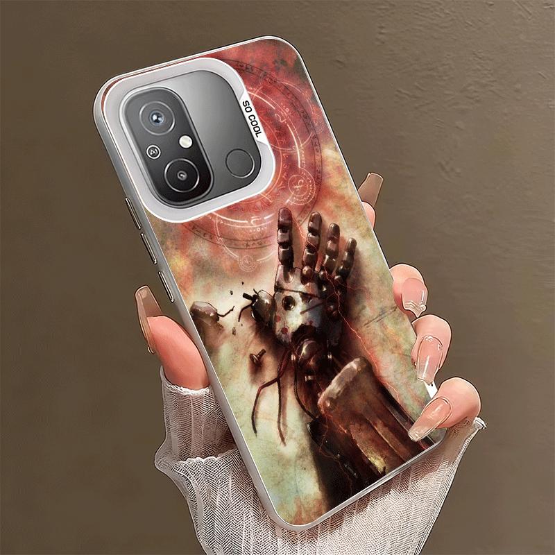 F-ullmetal A-Alchemist Anime Shockproof Phone Case for Xiaomi Poco X7 X6 X5 X3 Pro F7 Ultra M8 Redmi 15C 15 14C 13C 12C 10C 13 1