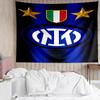 Inter FC Crest Printed Printed Tapestry, for Bedroom,Livingroom, dormitory, Large Wall Decor, Fabric Decor Fan Birthday Gifts