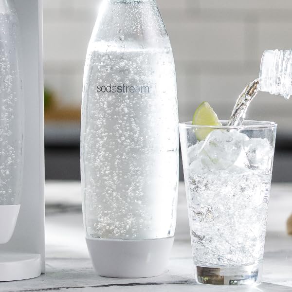 [Official] SodaStream DWS Bottle, 1L, White