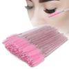50 Stück Nylon-Make-up-Pinsel, Mascara-Stäbe, Wimpern, Augenbrauen, tragbarer Einwegpinsel