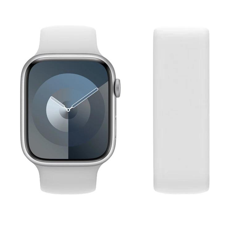 Straps for Apple Watch Band 40mm 44mm 45mm 41mm 46 mm 49mm 42mm Elastic Solo loop bracelet iWatch series 3 SE 6 7 8 9 10 ultra 2