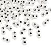 100 Pieces Siamese Eye Accessories Projects Plush Doll Accessory Supplies DIY Eyeballs Cartoon Sewing Doll Playset Accessories