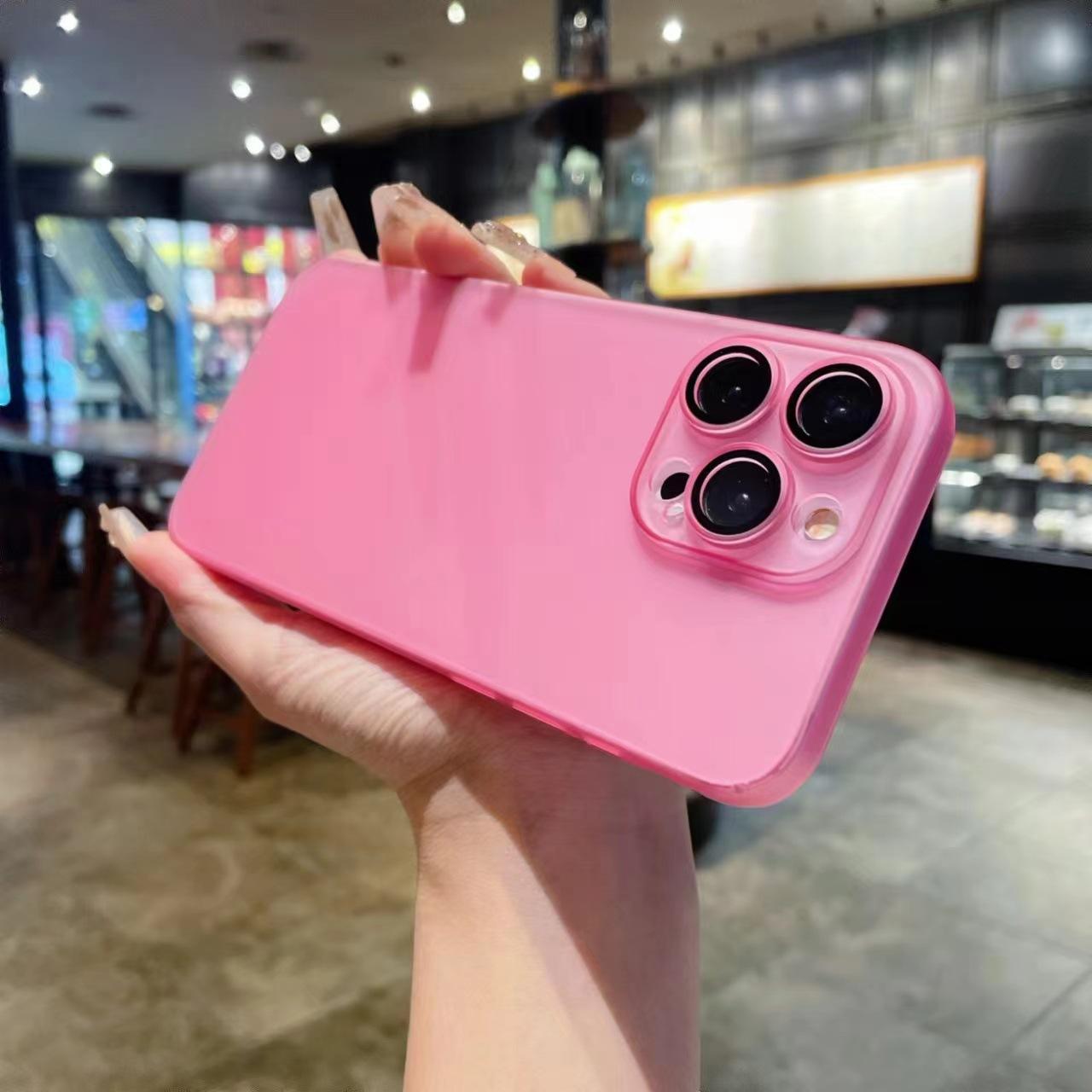 

Ледяной туман Ультратонкий Подходит для чехла для мобильного телефона Apple 16proMax Магнитный ПК Матовый Iphone15 Противоударный 14 Защитный чехол iPhone13