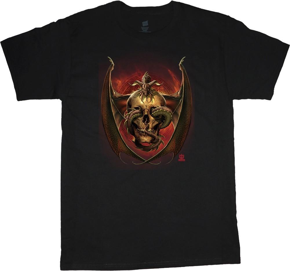 T-shirt Halloween Shirts Men Skull Snake Skeleton Costume Men s Graphic Tees S