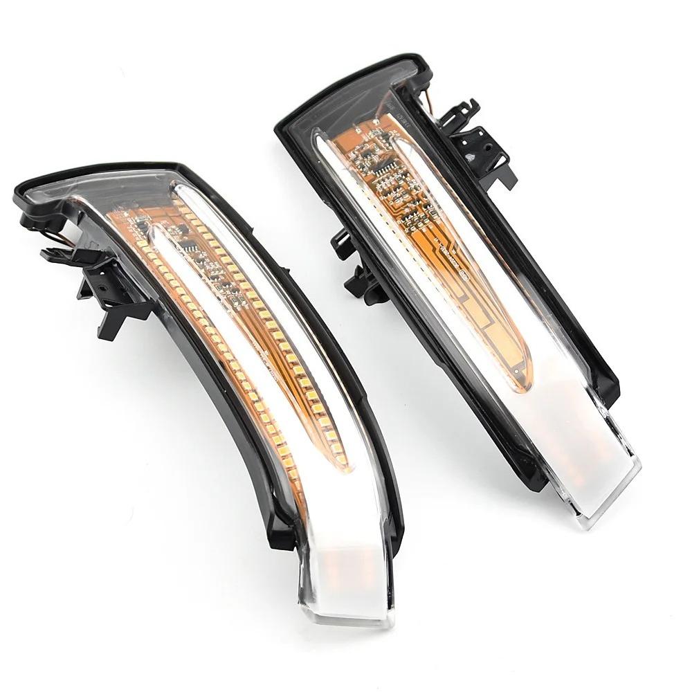 Car Yellow Dynamic LED Rearview Mirror Indicator Light 12V Fit For Mercedes - Benz GLK-CLASS X204 08-15 T-Model S204 07-14