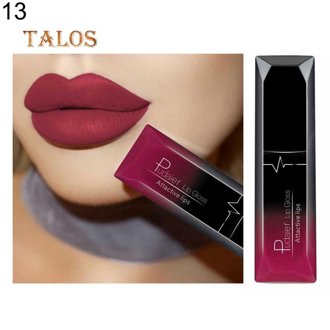 

Длительная жидкая помада, матовый блеск для губ, женская сексуальная красота, макияж, косметические инструменты 13#