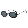 Retro Oval Sunglasses for Women Fashion Luxury Vintage Round Shades UV400 Protection Trending Sun Glasses