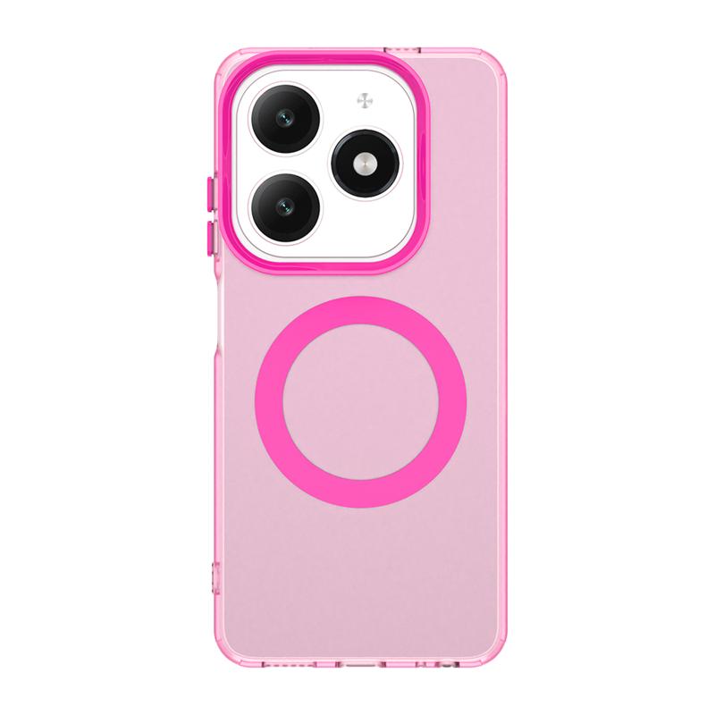 Magnetic Adsorption Wireless Charge Cover For Infinix Smart 8 Transparent Case For Infinix Smart 8 Case For Infinix Smart 8 Case