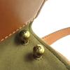 Excellent FENDI Shoulder Bag C'mon Small Brown Leather Women 8BS082 Used