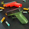 Soft Bullet Toy Gun Outdoor Combat Weapon Shooting Game Toys with Silencer Foam Ejection Toy Gun Toy for Adult Boys