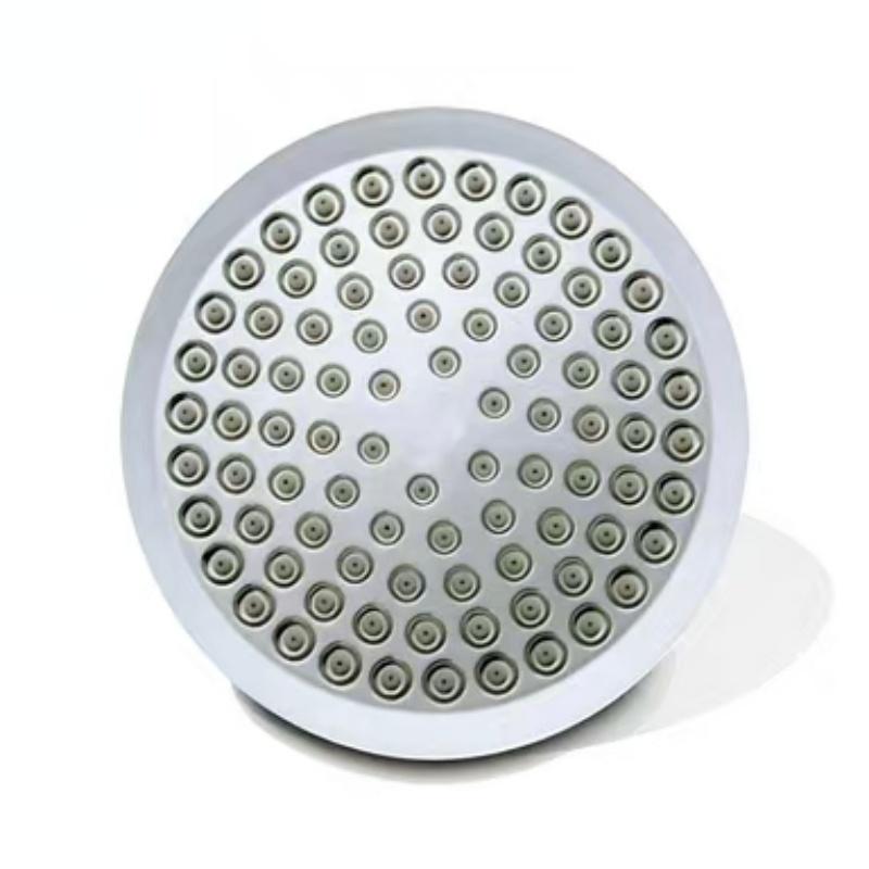Modern High-Quality High-Pressure Electroplated Adjustable Replacement Rain Shower Head for Hotels & Bathhouses Shower