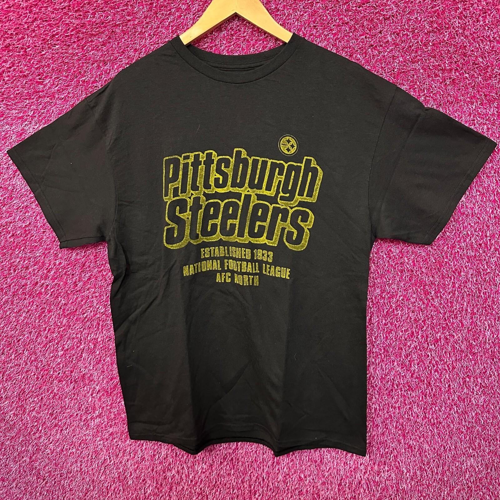 Pittsburgh Steelers NFL Franchise Est 1933 Tailgate Tee L L