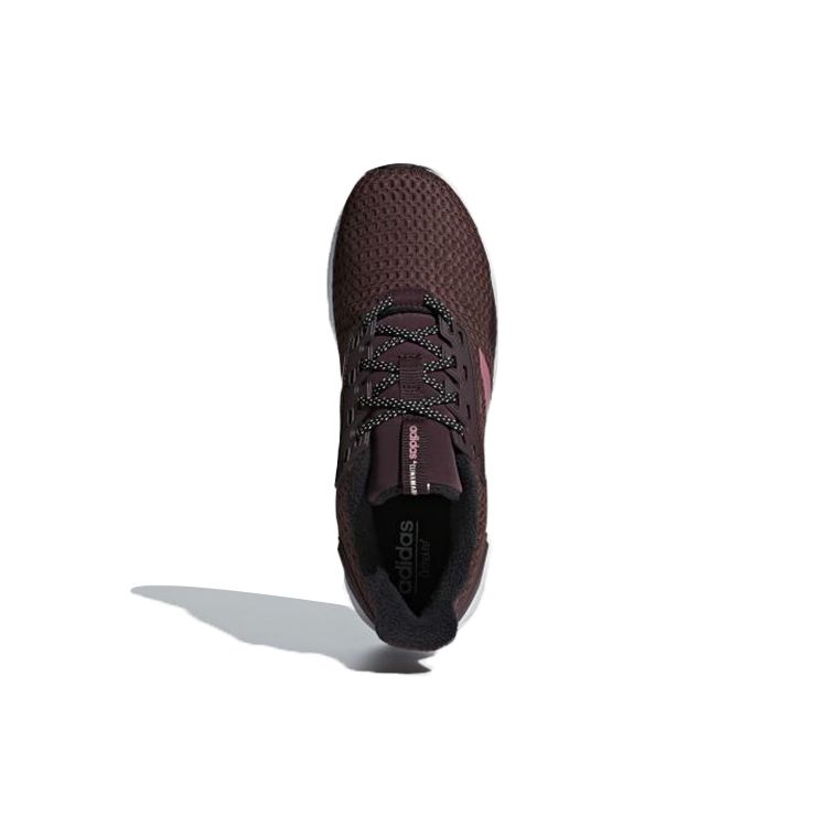Adidas Duramo 9 Comfortable Versatile Mesh Slip-Resistant Low-Top Casual Running Shoes Women Sneakers Red Brown BB7715