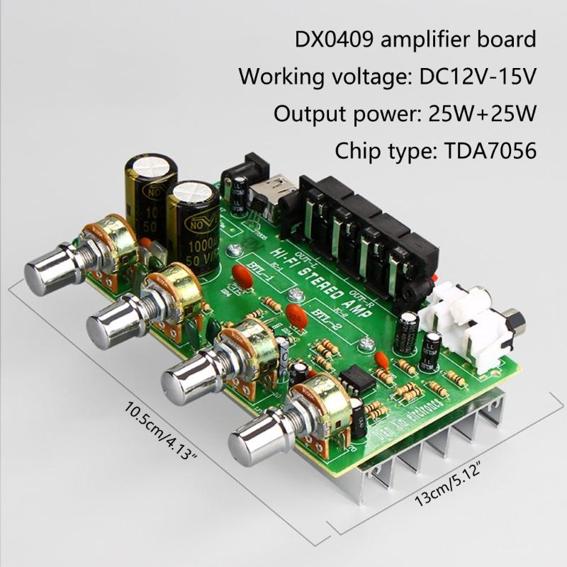 Powerful Double Channel Car Audios Amplifier Board Amplifier Modules Enhances Your Driving Experience with Quality Sound
