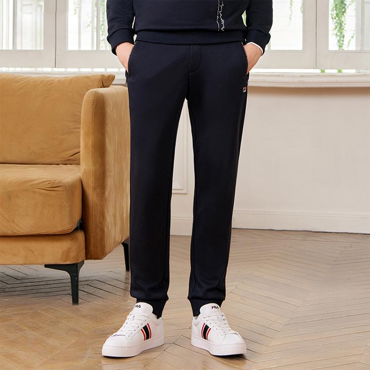 New FILA Knitted Sweatpants Men's Winter Legend Blue F11M141606F-NV