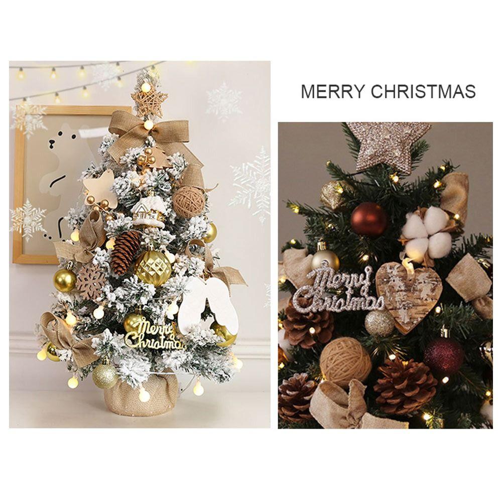 45cm DIY Christmas Tree Kit Artificial Pine Desktop Christmas Tree  Desktop Ornament