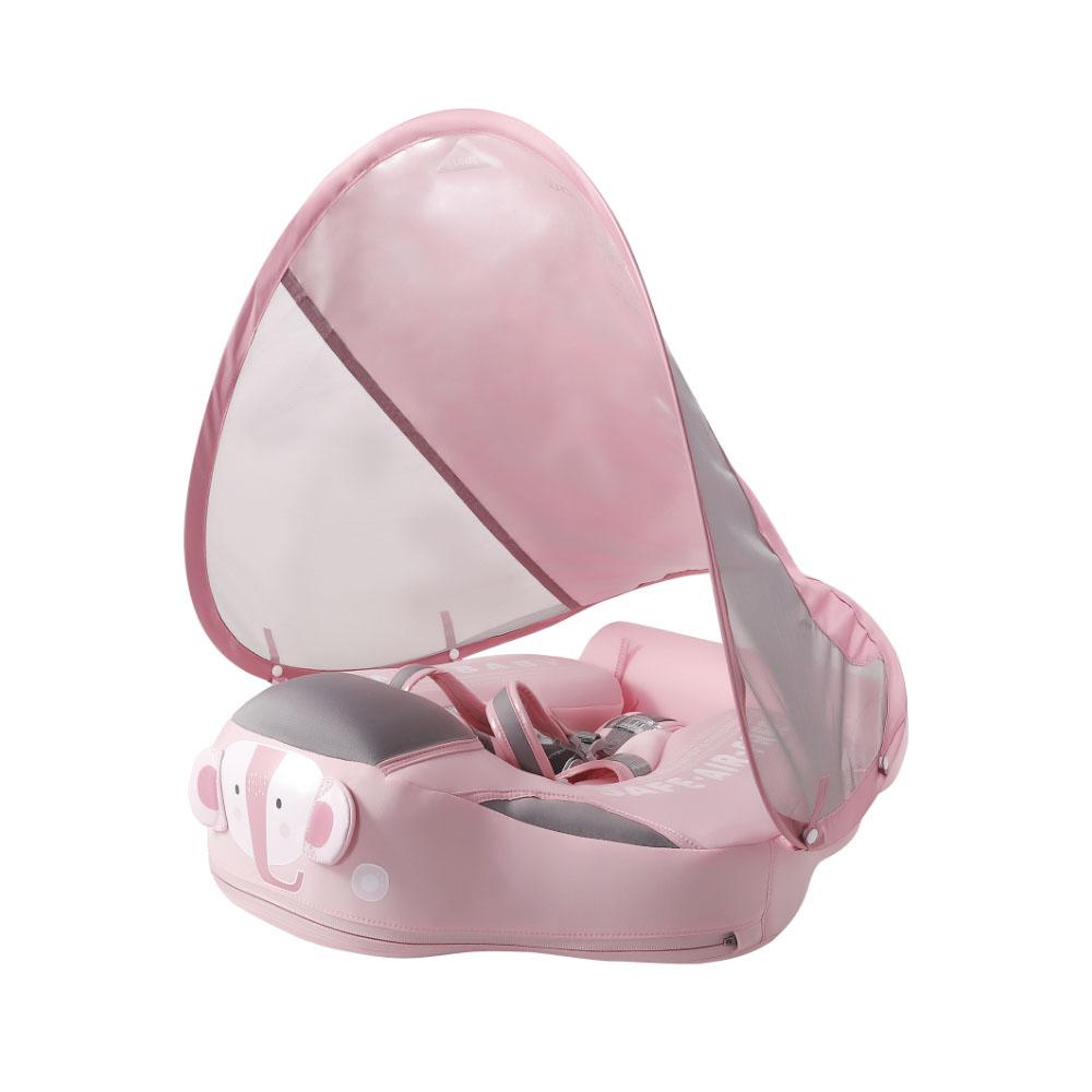 

Надувной круг для плавания для младенцев и малышей, плавающий круг со слоном и мультфильмом розовый