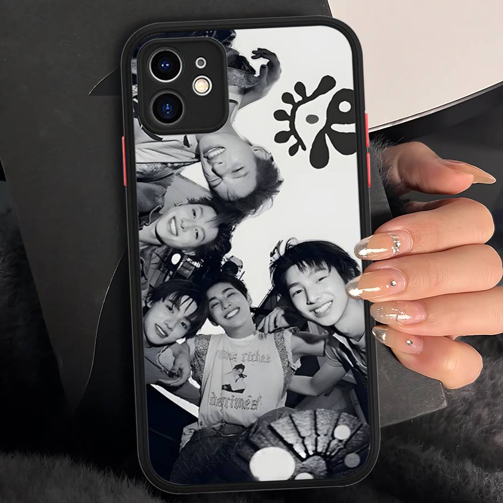 Hot Kpop C-CORTIS For IPhone 15 16 Pro Max 11 12 13 14 XS XR X Plus 16E Matte Translucent Phone Cover