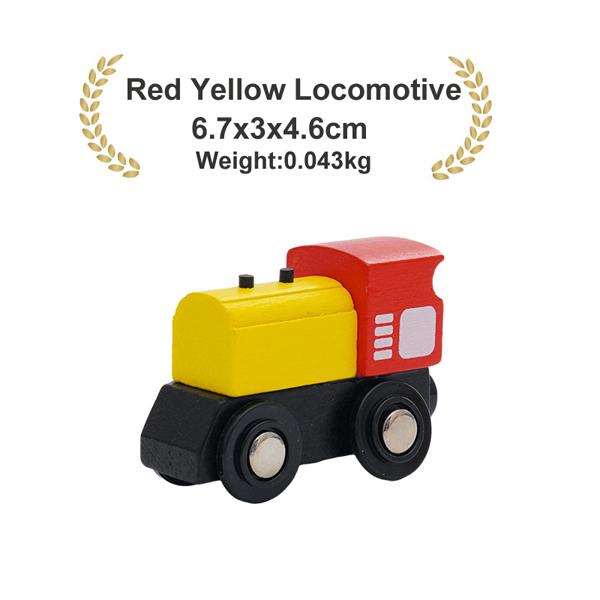 

Electric Locomotive Train Magnetic Train Car Wooden Railway Track Accessories fit for All Brand Wooden Tracks Toys for Kids