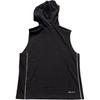 Nike Gilet con Cappuccio Traspirante Logo Standard Issue Dri-FIT Nero DH7442-010