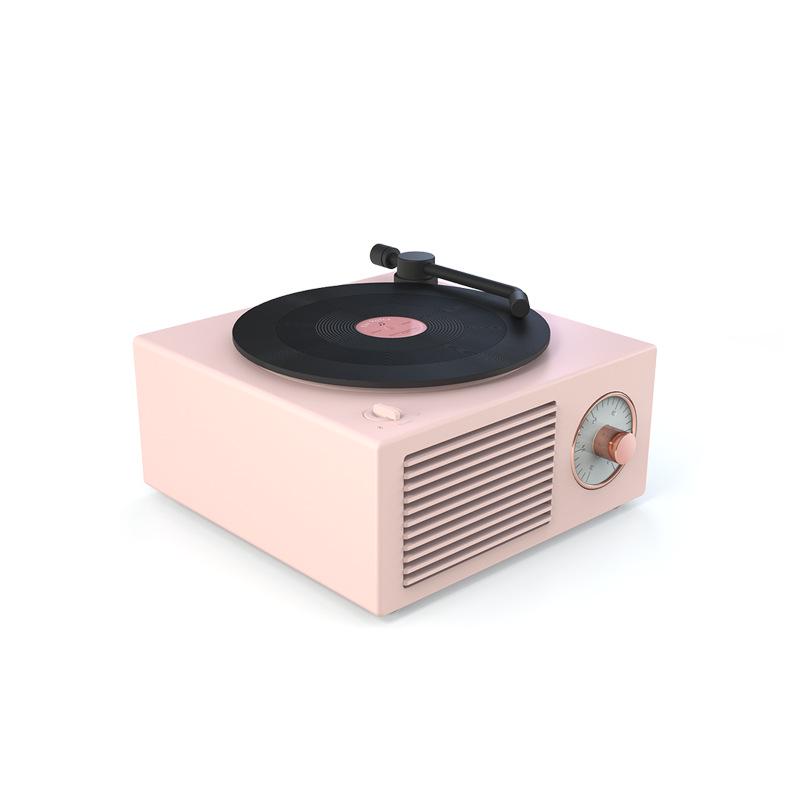 Retro Atomic Bluetooth Vinyl Record Player & Speaker - TikTok Style Gift