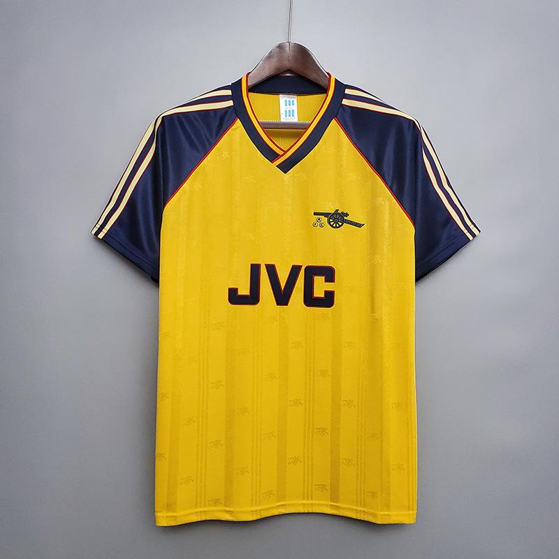 Arsenal home match 9394 retro jersey, number 14 Henry Bergkamp, 0506 Arsenal short-sleeve football jersey
