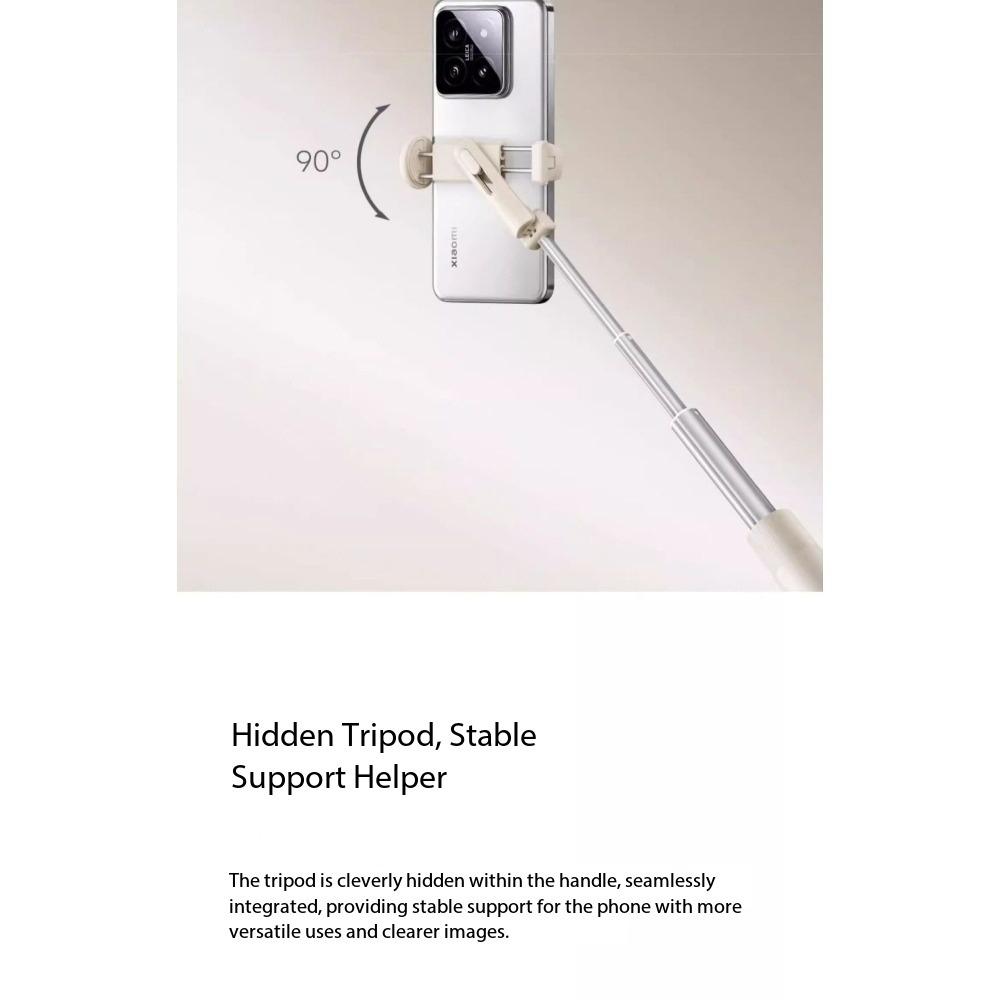 Mini Edition Xiaomi Stylus Selfie Stick - Bluetooth Camera Functionality Multi-Purpose Portable Travel Live Streaming Mobile Tripod
