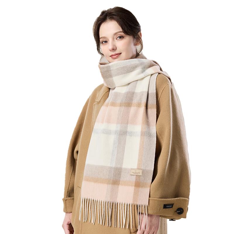 JIUMU Women's Pure Wool Scarf & Shawl