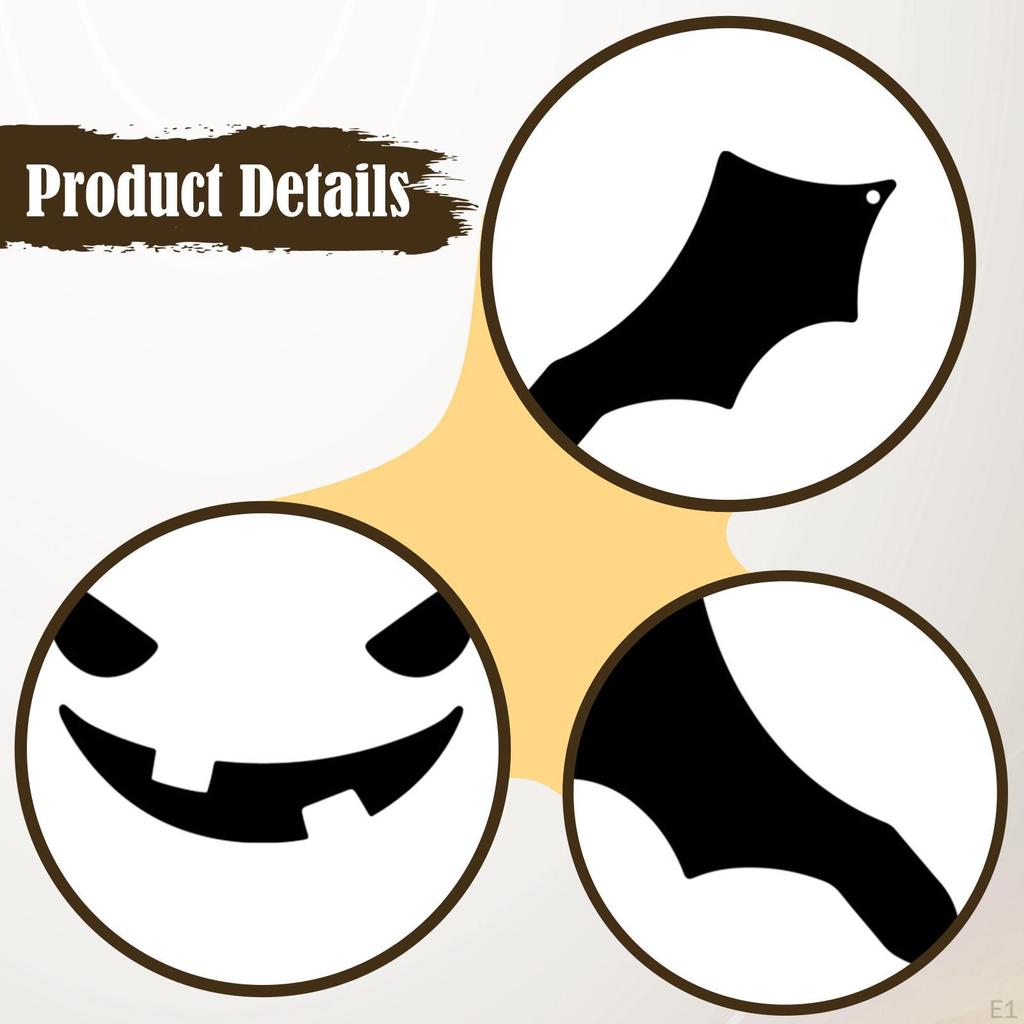 Halloween Pumpkin Decorating Sticker Jack ,Wall Decoration,Funny,Pumpkin Face Template for